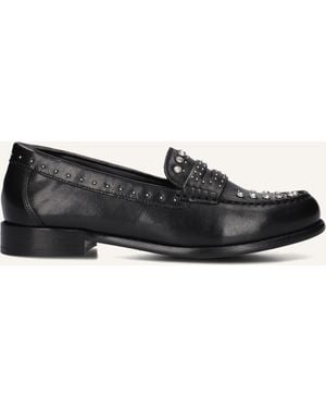 Bronx Damen Loafer Friz-O - Schwarz