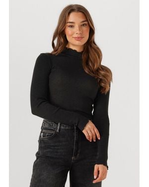 Rosemunde Damen Tops & T-Shirts Boston Turtleneck W/ Lurex - Schwarz