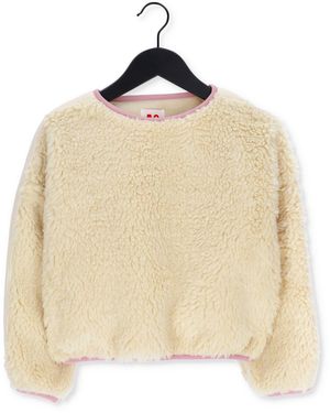 AO76 Pullover Liv Fur Sweater Mädchen - Natur