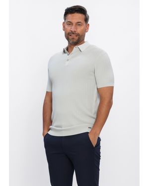 Gentiluomo Herren Polos & T-Shirts Polo 3 Buttons Ss - Weiß