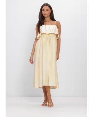 Second Female Damen Kleider Aie Dress - Natur