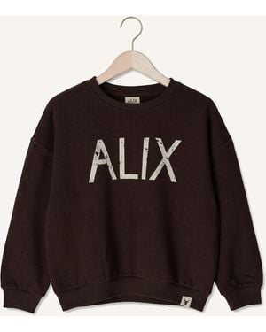 Alix Mini Mädchen Pullover & Cardigans World Tour Sweater - Schwarz