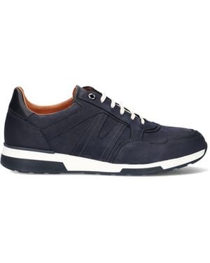 VAN LIER Sneaker Low Positano - Blau