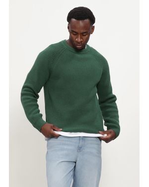 Anerkjendt Herren Pullover & Cardigans Aksune Patent Knit - Grün