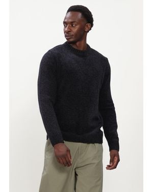 Anerkjendt Herren Pullover & Cardigans Aksune Chenille Knit - Blau
