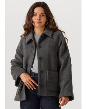 Envii Damen Jacken Enkate Short Jacket 7276 - Grau