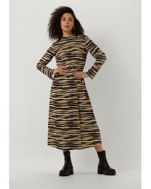 Modström Damen Kleider Becky Print Dress - Natur