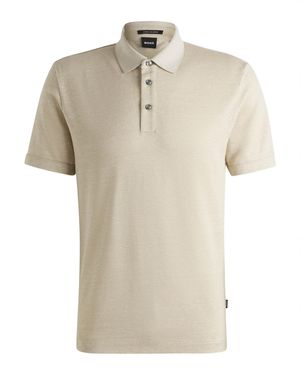 GANT Boss Menswear H-Press Polo Km - Naturel