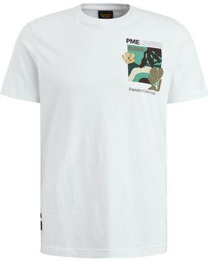 PME LEGEND T-Shirt Km - Wit