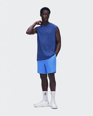 On Shoes Train Flex Tank Top - Blue