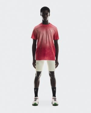 On Shoes Pace Tights Short - Red