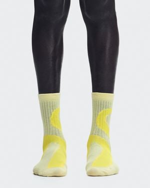 On Shoes Liquid Logo Sock High 2P - Black