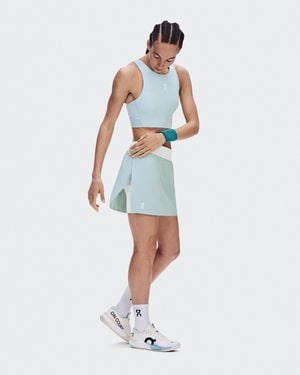On Shoes Court Skirt Split - White
