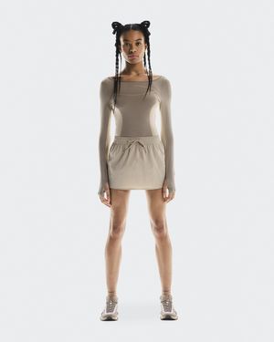 On Shoes Studio Lg Sleeve Fka - Natural