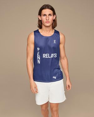 On Shoes Penn Relays Singlet - Blue