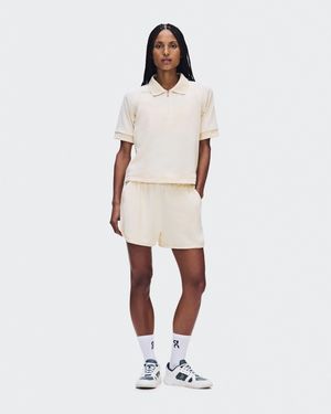 On Shoes Courtside Polo Terry - White