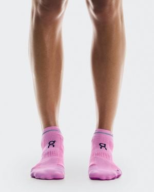On Shoes Elite Run Sock Low - Rose