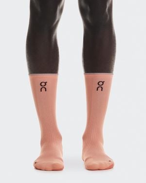 On Shoes Elite Run Sock High - Schwarz