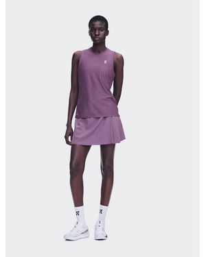 On Shoes Court Skirt Pleated - Purple