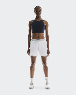 On Shoes 3" Performance 2/1 Shorts - White