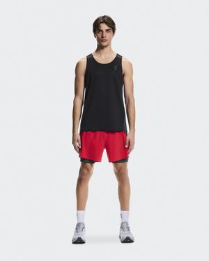 On Shoes 5" Performance 2/1 Shorts - Red