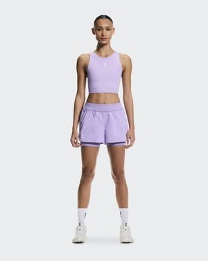 On Shoes Court Crop Top - Blue