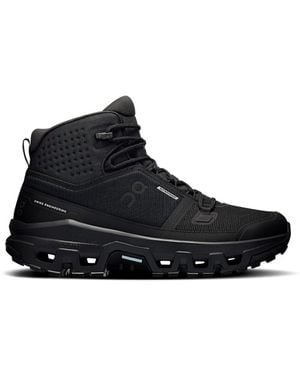 On Shoes Cloudrock Mid Waterproof - Black