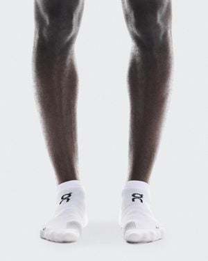On Shoes Performance Run Sock Low - White