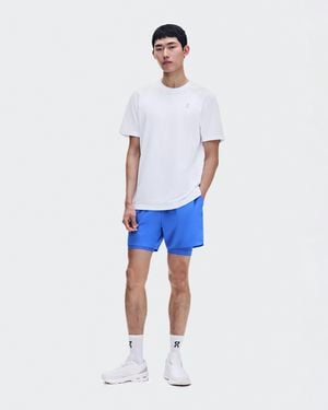On Shoes Train 2-In-1 Shorts - Blue