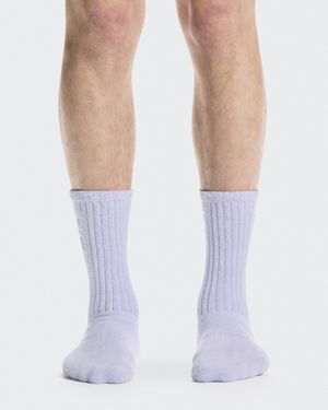 On Shoes Terry Sock High - White