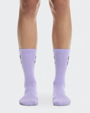On Shoes Logo Sock High 3P - Purple