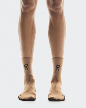 On Shoes Trail Sock High 2P - Natural