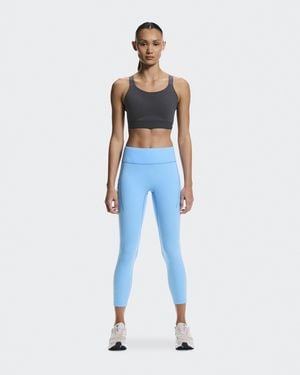 On Shoes Performance Tights 7/8 - Blue
