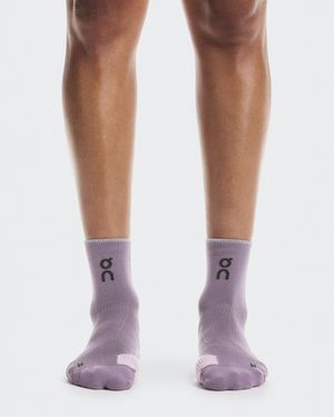 On Shoes Performance Run Sock Mid - White