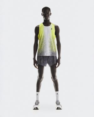 On Shoes Race Singlet - White