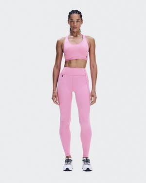On Shoes Train Tights - Rose