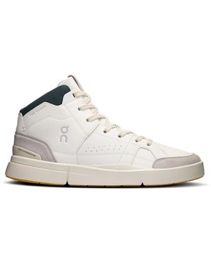 On Shoes The Roger Clubhouse Mid - White
