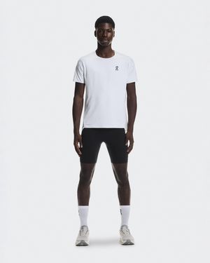 On Shoes 8" Performance Tights - White