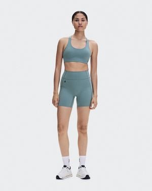 On Shoes Studio Racerback Bra - Blau