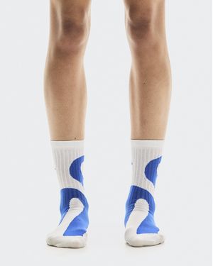 On Shoes Liquid Logo Sock High 2P - White