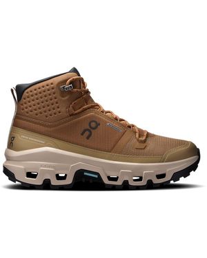 On Shoes Cloudrock Mid Waterproof - Brown