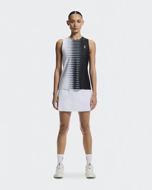 On Shoes Court Tank Top Edge - White