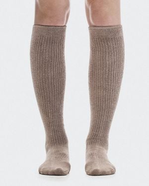 On Shoes Terry Sock Knee High - Braun