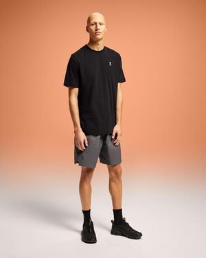 On Shoes Graphic-T - Schwarz