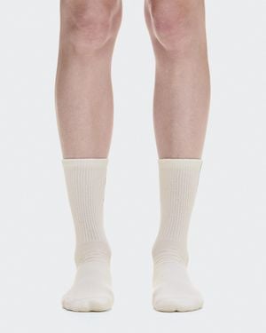 On Shoes Courtside Sock High 2P - Weiß