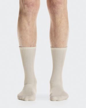On Shoes Hybrid Sock High 2P - White