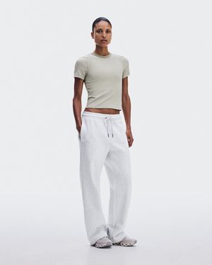 On Shoes All-Day Ribbed T-Shirt - White