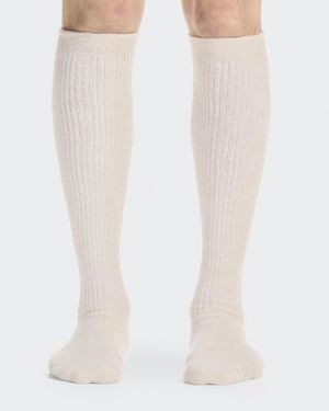 On Shoes Terry Sock Knee High - White