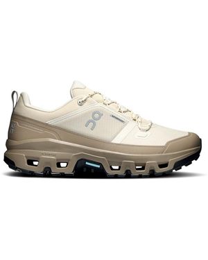 On Shoes Cloudrock Low Waterproof - Natural