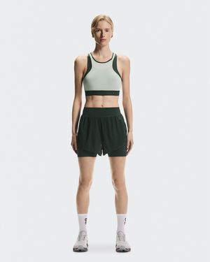 On Shoes Train Volt 2-In-1 Shorts - Green
